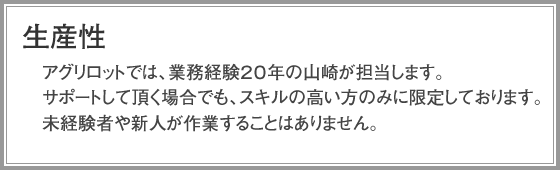 生産性